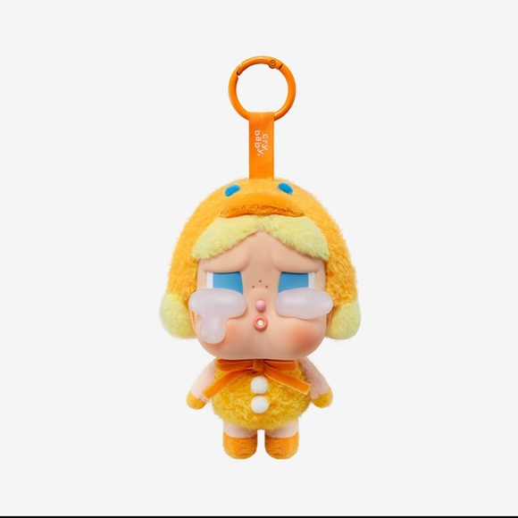 Pop mart Cry Baby Crying Again vinyl face plush - duck you (yellow duck) - Picture 1 of 5